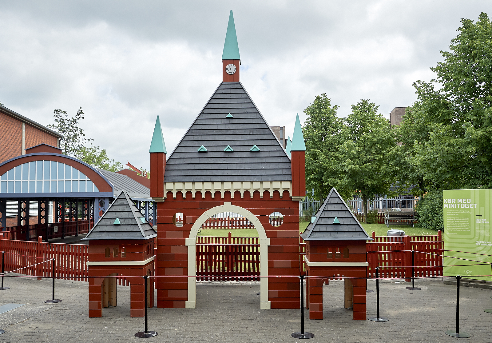 Der er afgang med minitoget fra Københavns Hovedbanegård 